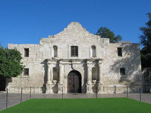 The Alamo in San Antonio , Texas