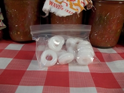 (image for) 1 dozen Food-Grade, BPA Free Silicone Grommets for Mason Jar