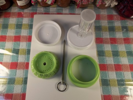 1 Pickle*Pusher Complete Mason Jar Fermentation Kit - Click Image to Close